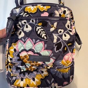 NWT Vera Bradley Crossbody Bag Quilted in plum